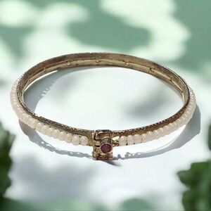Antique Ruby Bangle
